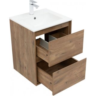 Тумба под раковину Aquanet Милан 336376 50 см дуб рустикальный