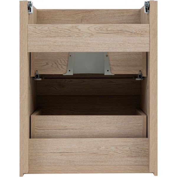 Тумба под раковину Aquanet Милан 336381 50 см дуб светлый