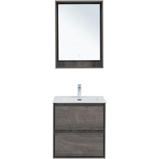 Тумба под раковину Aquanet Милан 336372 60 см дуб рошелье