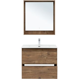 Тумба под раковину Aquanet Милан 336379 80 см дуб рустикальный