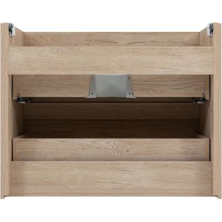 Тумба под раковину Aquanet Милан 336384 80 см дуб светлый