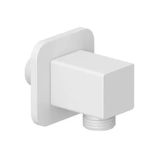 Шланговое подключение Kludi A-QA 6554853-00 белый матовый