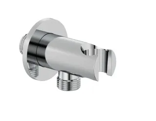 Шланговое подключение Kludi A-QA 6556705-00 с держателем лейки хром