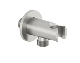 Шланговое подключение Kludi A-QA 65567N5-00 с держателем лейки брашированный никель