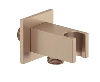 Шланговое подключение Kludi A-QA 65569N1-00 с держателем лейки брашированная бронза