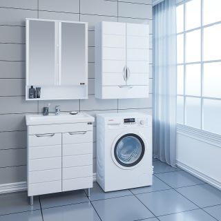 Шкаф СанТа Родос 406003 60см белый