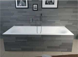 Акриловая ванна Riho Linares B142001005 R 180х80см с тонким бортом белый