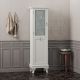 Шкаф-колонна Opadiris Борджи 45 L Z0000012564 с бельевой корзиной Слоновая кость