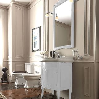 Тумба под раковину Kerasan Retro 735130 напольная белая