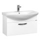 Тумба под раковину Акватон Ария 80см белый 1A141701AA010