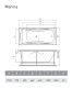 Акриловая ванна Relisan Marina 170x75 Гл000008874 без гидромассажа