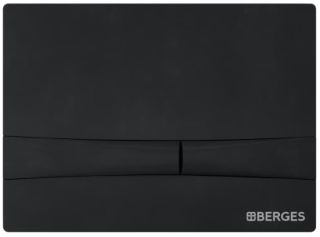 Инсталляция для унитаза Berges Novum F5 с кнопкой soft touch чёрный 040255