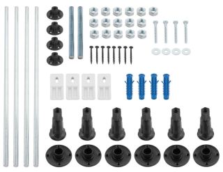 Акриловая ванна Berges Lumbo с каркасом 150x75см белый 050004