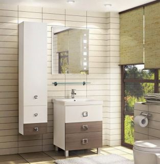 Полка стеклянная Акватон 65см 1A110203XX010