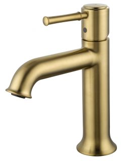 Смеситель для раковины Wonzon & Woghand Tor WW-88018073-BG брашированное золото