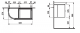 Тумба под раковину Laufen palace 4.0153.2.075.463.1
