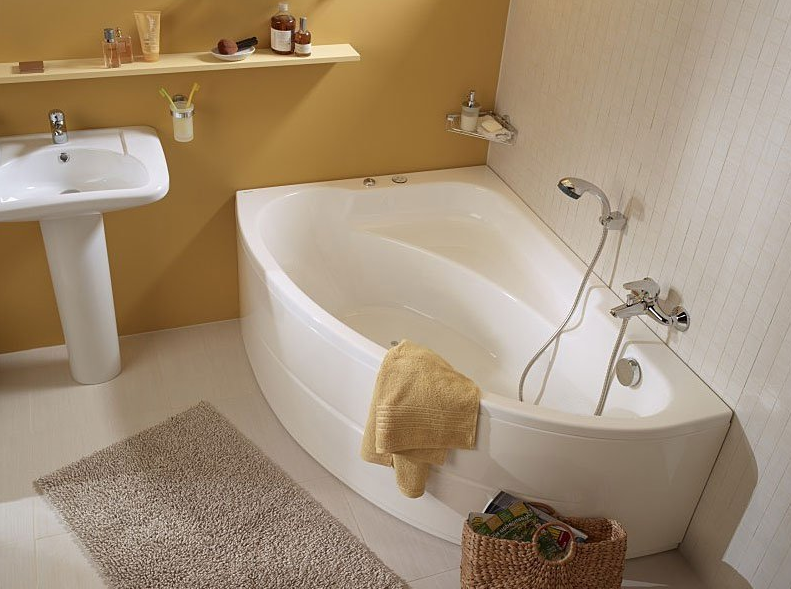 Santek Гоа 150х100 L асимметричная белая 1WH112033