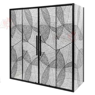 Душевой уголок AvaCan FB2 170-190 + SB80 чёрный