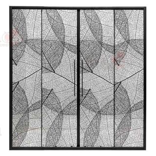 Душевая дверь в нишу AvaCan FB2 170-190 чёрный