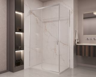 Душевой уголок Vincea Stella VSR-1ST1012CL, 1200*1000, хром, стекло прозрачное