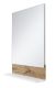 Зеркало Misty Адриана 55см дуб Вотан/белый