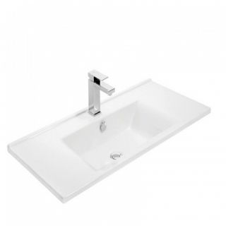 Раковина BelBagno 100см Bianco Laccato Lucido 9100-KL