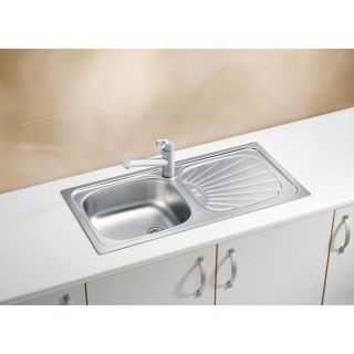 Кухонная мойка Alveus 1008844 Basic 80 Nat-60 86x43.5 Lux