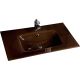 Раковина Armadi Art Monaco 80см тёмно-коричневый 852-080-DB