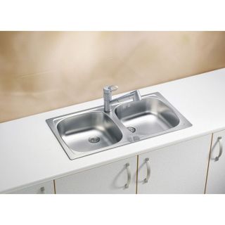 Кухонная мойка Alveus 1039144 Basic 160 Nat-60 78x43.5 Lux