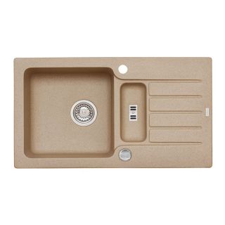 Кухонная мойка Alveus 1089486 Niagara 70 Granital Beige-G55 78x43.5