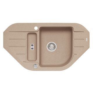 Кухонная мойка Alveus 1090939 Niagara 60 Granital Beige-G55 90x50