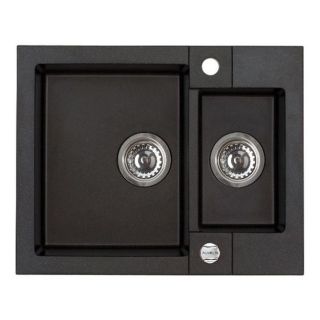 Кухонная мойка Alveus 1090960 Rock 80 Granital Carbon-G91 59.5x47.5
