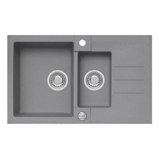 Кухонная мойка Alveus 1122742 Rock 70 Granital Concrete-G81 78x48