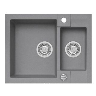 Кухонная мойка Alveus 1122743 Rock 80 Granital Concrete-G81 59.5x47.5