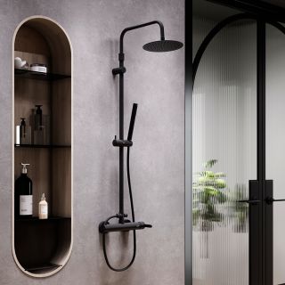 Душевая стойка Damixa Scandinavian Pure 936780000 черный