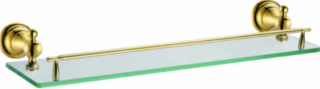 Полка Azario ELVIA AZ-91103G стеклянная 52 см
