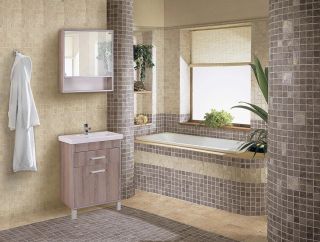 Шкаф-зеркало Onika Натали 206061 правый 60см ясень таормина