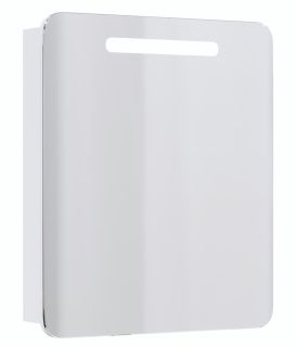 Шкаф-зеркало с подсветкой Onika Неаполь 206064 60см белый