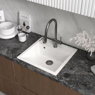 Мойка кухонная Reflexion Zia 51-WH RX1251WH белый