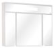 Шкаф-зеркало с подсветкой Onika Сигма 209014 90см белый