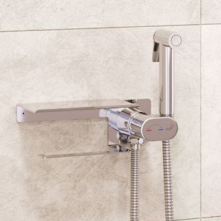 Гигиенический душ со смесителем RGW SP-221 581408221-01 c полкой хром