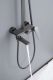 Душевая система Knotlor KN-62/GM, вороненая сталь