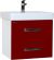 Тумба под раковину Bellezza Рокко 50см красный 00000010144
