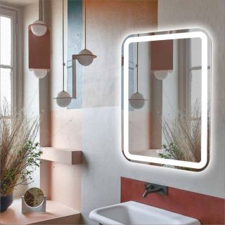 Зеркало Silver Mirrors Malta Neo-2 55см белый LED-00002413