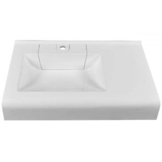 Раковина над стиральной машиной Stella Polar Корини 80см белый SP-00000518