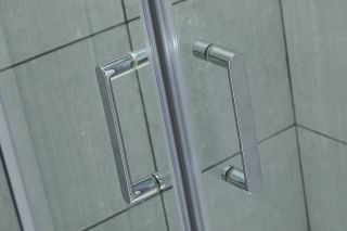 Душевой уголок Orange E04-090TCR без поддона 90х90, стекло прозрачное