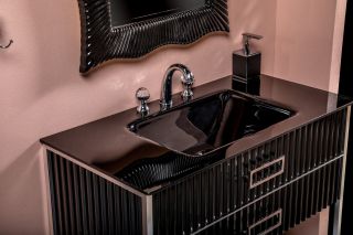 Раковина Armadi Art Monaco 100см чёрный 852-100-B