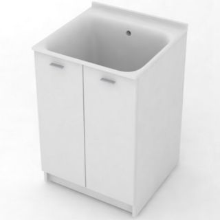 Тумба под раковину Kerasan Aquadom 60 9165k3*0 напольная белая