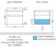 Тумба под раковину СанТа Лондон 224002л 60см белый