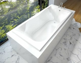 Ванна из литьевого мрамора Эстет Beta silk ФР-00014524 170x80см белый матовый